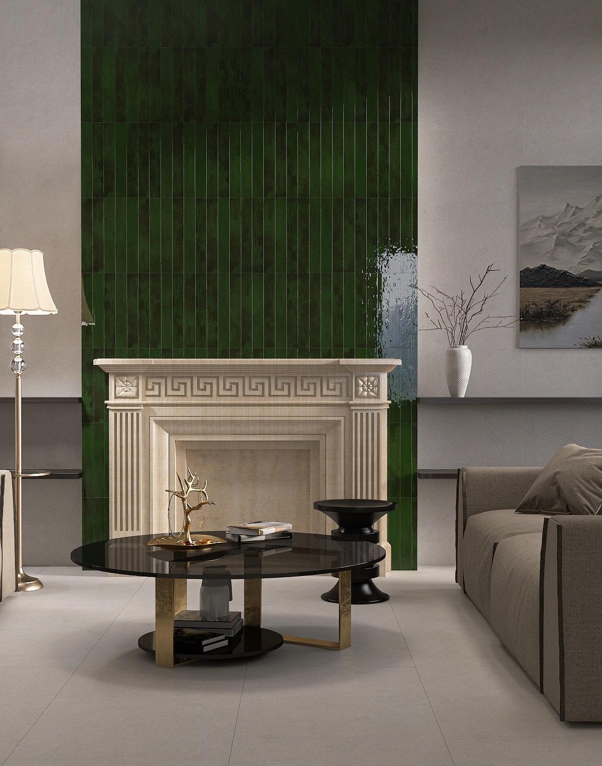 Gạch thẻ Porcelain bóng phẳng KT 60x400mm mã M604T04B - Daisan Store