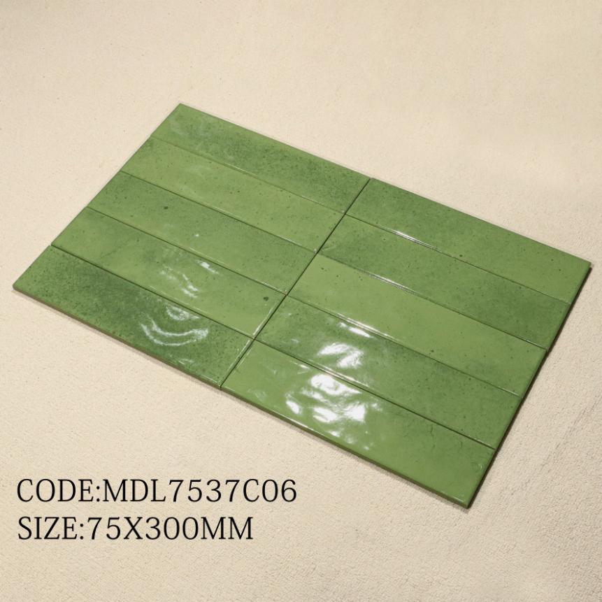 Gạch thẻ Porcelain men bóng 75x300mm mã MDL7537C06 - Daisan Store
