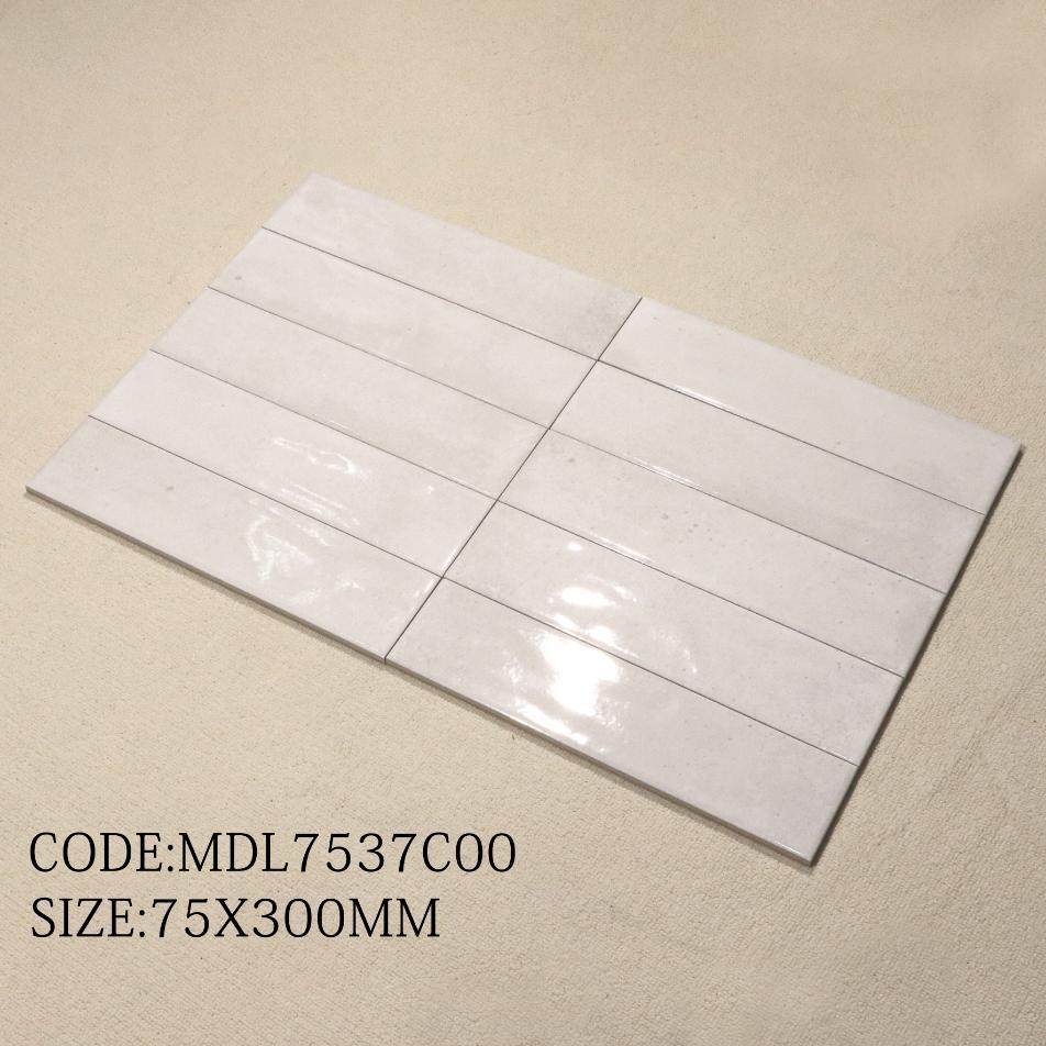 Gạch thẻ Porcelain men bóng KT 75x300mm MDL7537C00 - Daisan Store