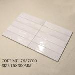 Gạch thẻ Porcelain men bóng KT 75x300mm MDL7537C00 - Daisan Store