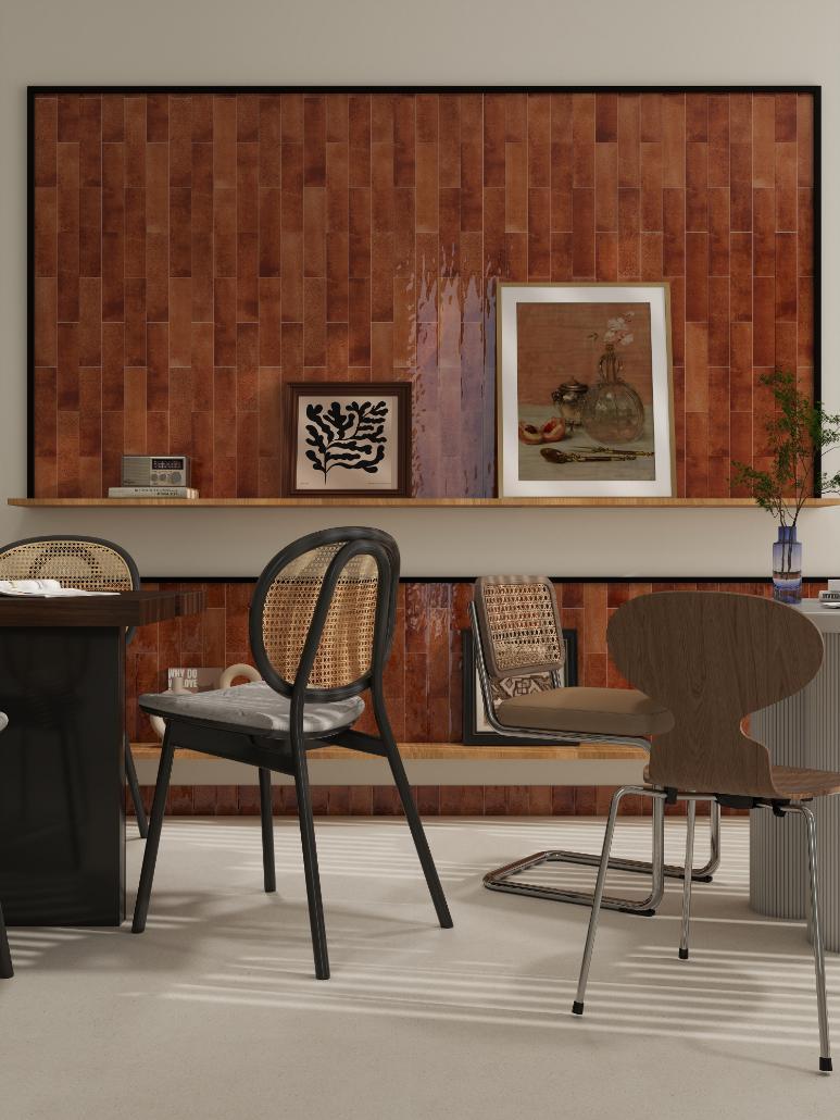 Gạch thẻ Porcelain men bóng KT 75x300mm MDL7537C03 - Daisan Store