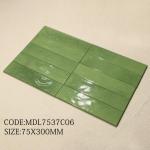 Gạch thẻ Porcelain men bóng KT 75x300mm MDL7537C06 - Daisan Store
