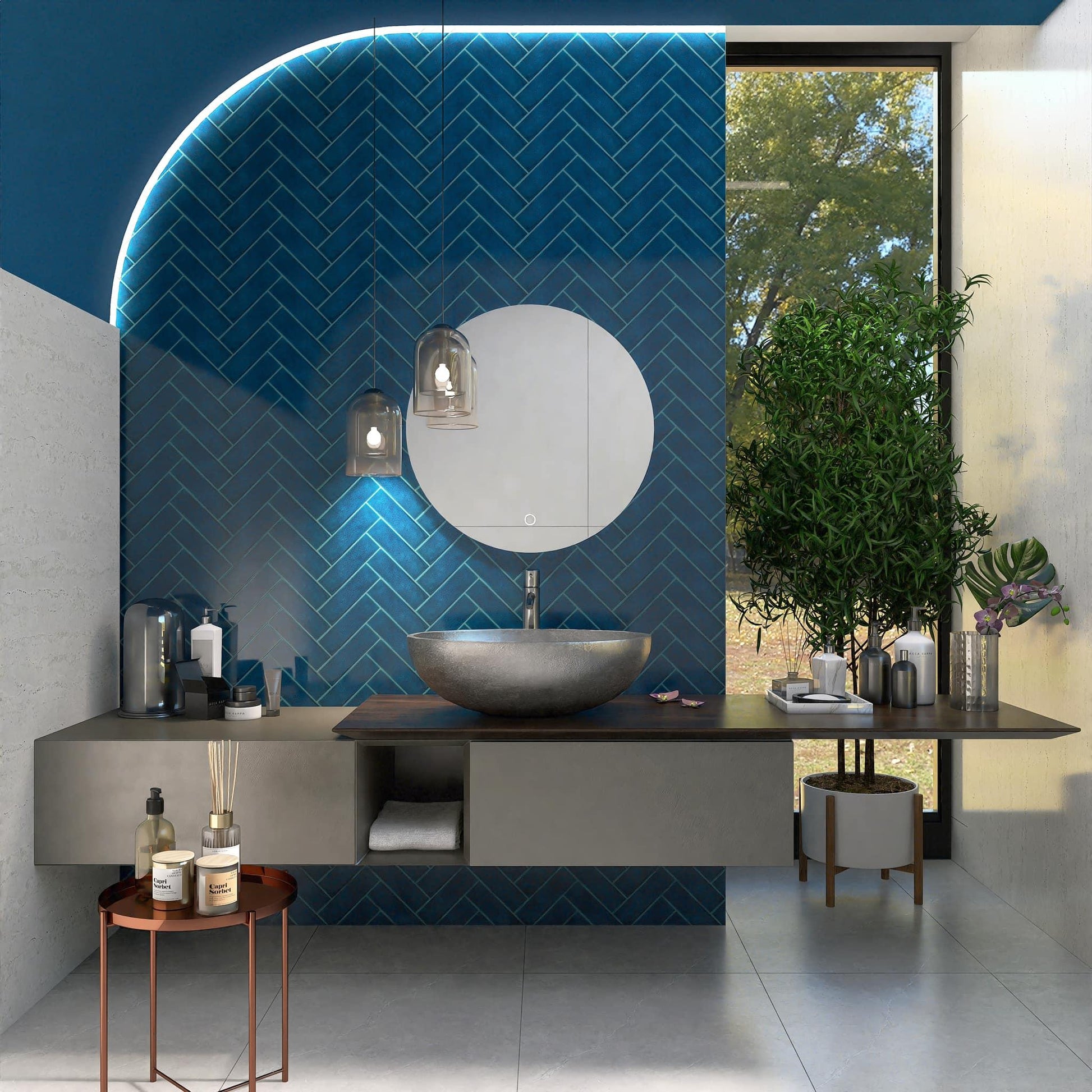 Gạch thẻ Porcelain men rạn KT 60x200mm mã MBL60206 - A - Daisan Store