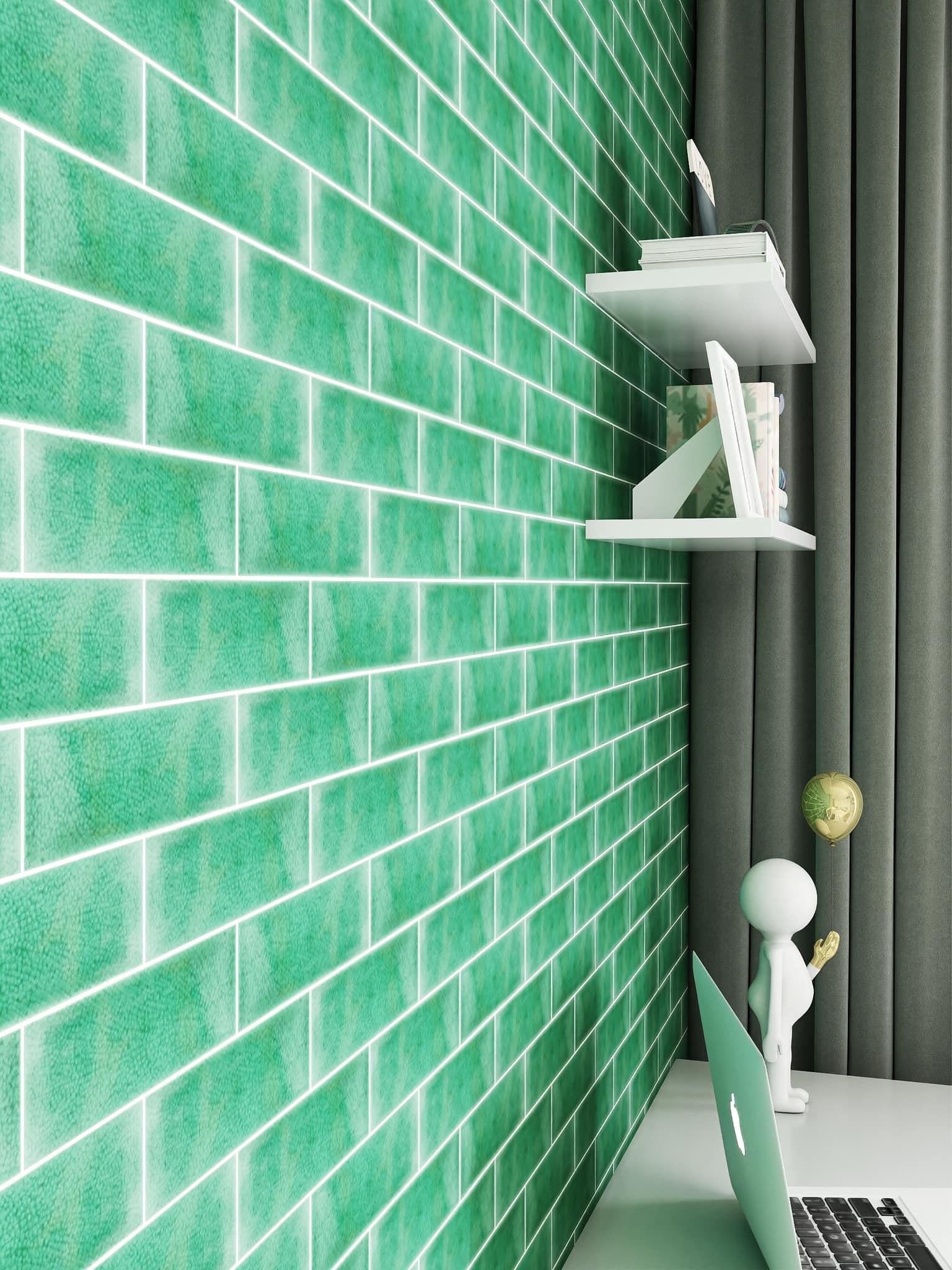 Gạch thẻ Porcelain men rạn KT 60x200mm mã MBL60206 - A - Daisan Store