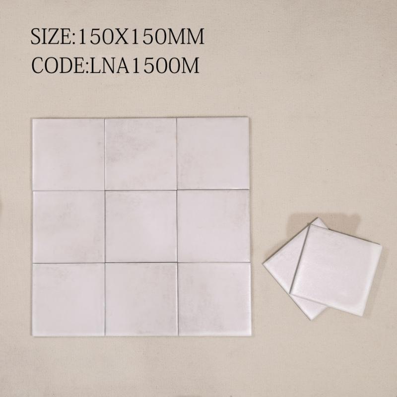Gạch thẻ Porcelain mờ lượn KT 150x150mm mã LNA1500M - Daisan Store