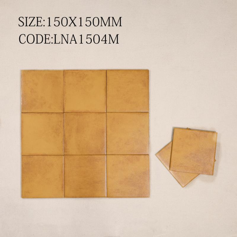 Gạch thẻ Porcelain mờ lượn KT 150x150mm mã LNA1505M - Daisan Store