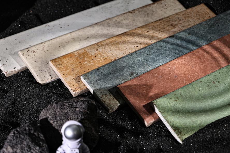 Gạch thẻ Porcelain mờ phẳng ánh kim KT 75x300 mã MD7536G11 - SG - Daisan Store