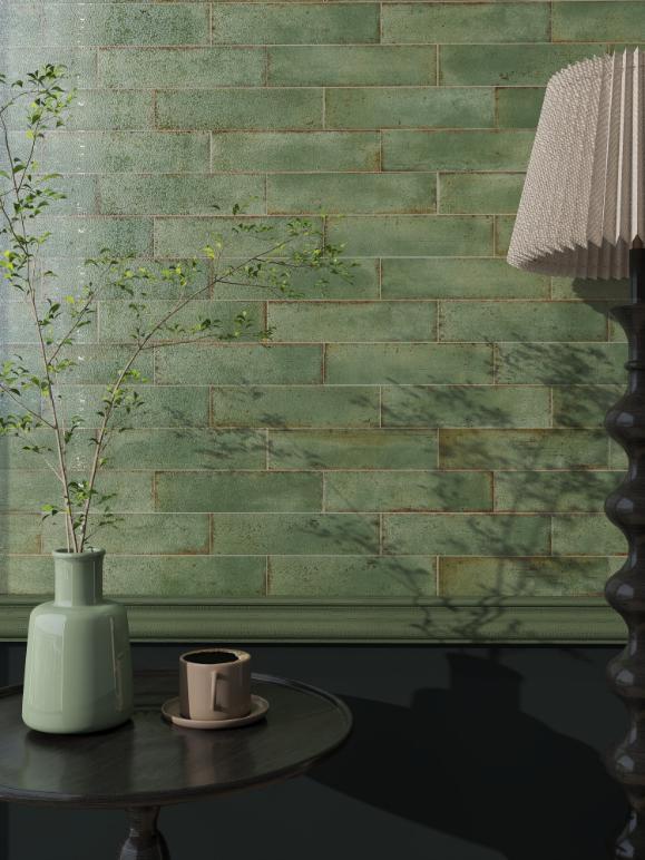 Gạch thẻ Porcelain mờ phẳng ánh kim KT 75x300 mã MD7536G18 - SG - Daisan Store