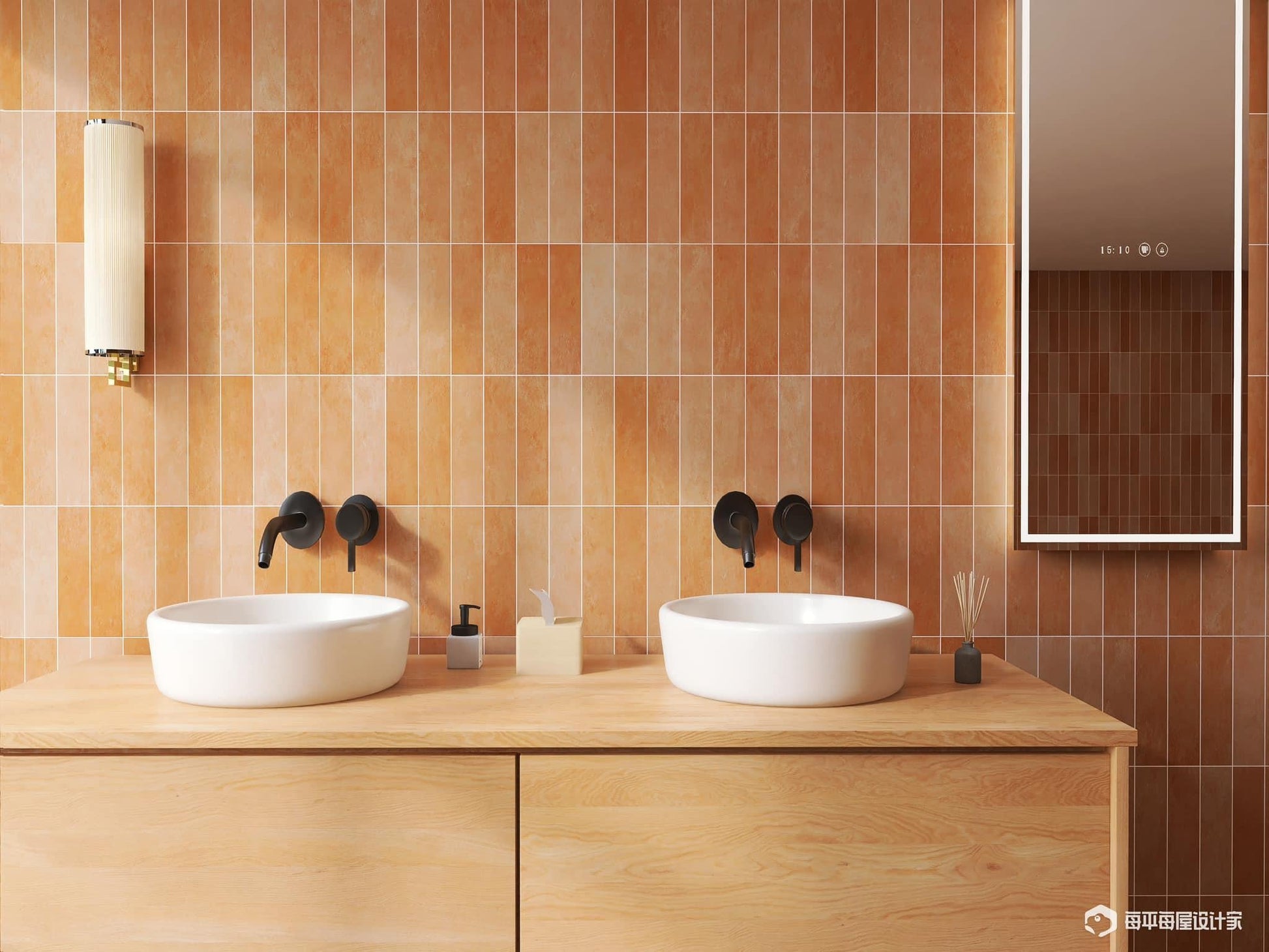 Gạch thẻ Porcelain mờ phẳng KT 75x300 mã MD7534M22 - Daisan Store