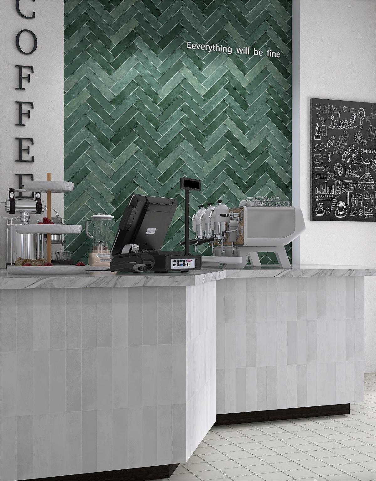 Gạch thẻ Porcelain mờ phẳng KT 75x300 mã MD7534S12 - Daisan Store