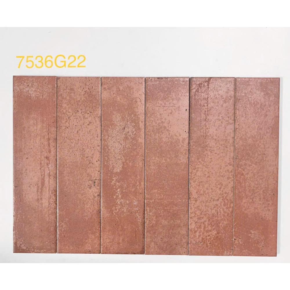 Gạch thẻ Porcelain mờ phẳng KT 75x300 mã MD7536G22 - Daisan Store