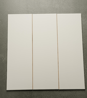 Gạch thẻ trang trí trắng mờ phẳng 150x450mm STA15456 - Daisan Store