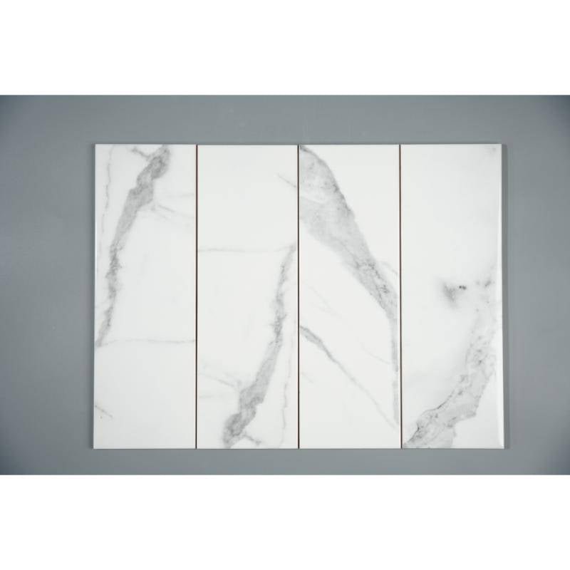 Gạch thẻ trắng vân mây KT 100x300mm 0208 - 2 - Daisan Store