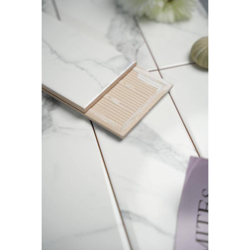 Gạch thẻ trắng vân mây KT 100x300mm 0208 - 2 - Daisan Store