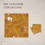 Gạch thẻ vàng men bóng KT 150x150mm 1504G - Daisan Store
