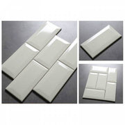 Gạch thẻ vát cạnh xám nhạt bóng 75x150mm M751502X - Daisan Store