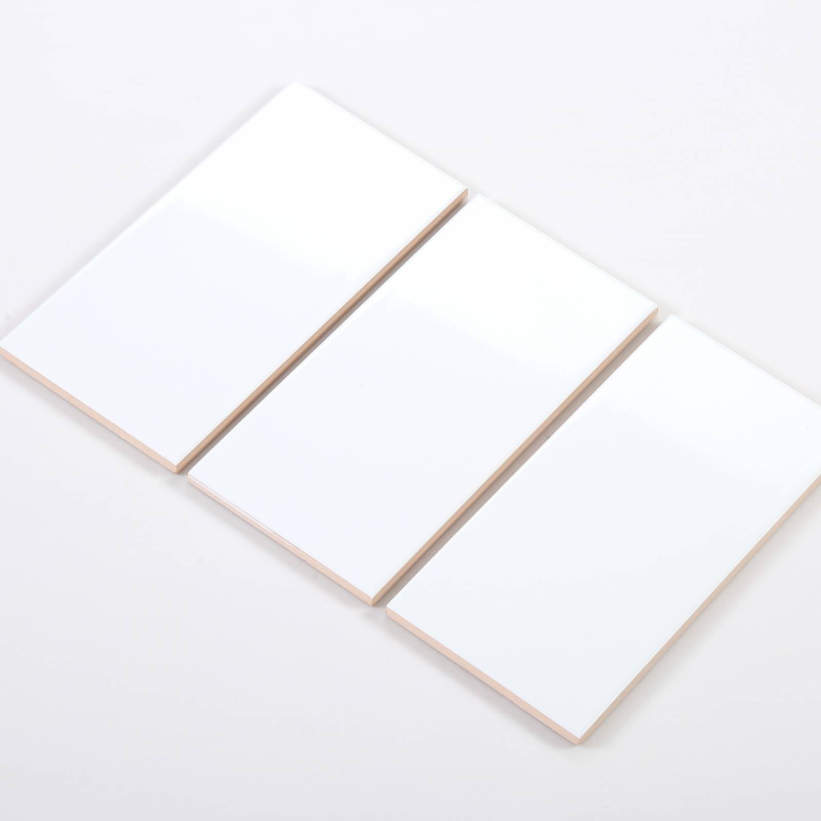 Gạch thẻ Việt Nam KT 100x200mm trắng bóng phẳng loại 1 mã 0199 - 2 - Daisan Store