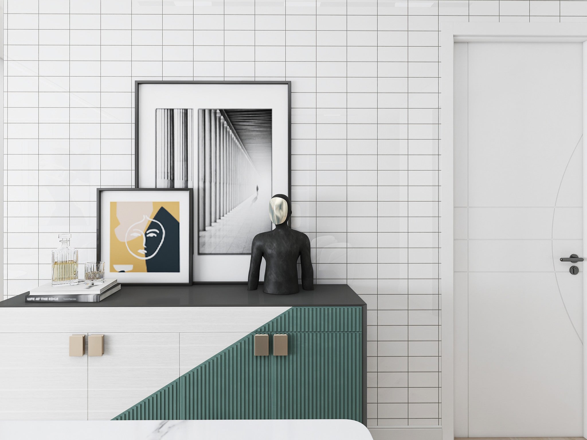 Gạch thẻ Việt Nam KT 75x150mm trắng bóng phẳng loại 1 mã STA75150 - Daisan Store