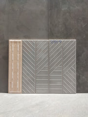 Gạch thẻ Việt Nam, Xám bóng hoạ tiết, KT 75x300 mm, 0315 - 0, Loại 1 (1 hộp/ 50 viên/ 1.125m2) - Daisan Store