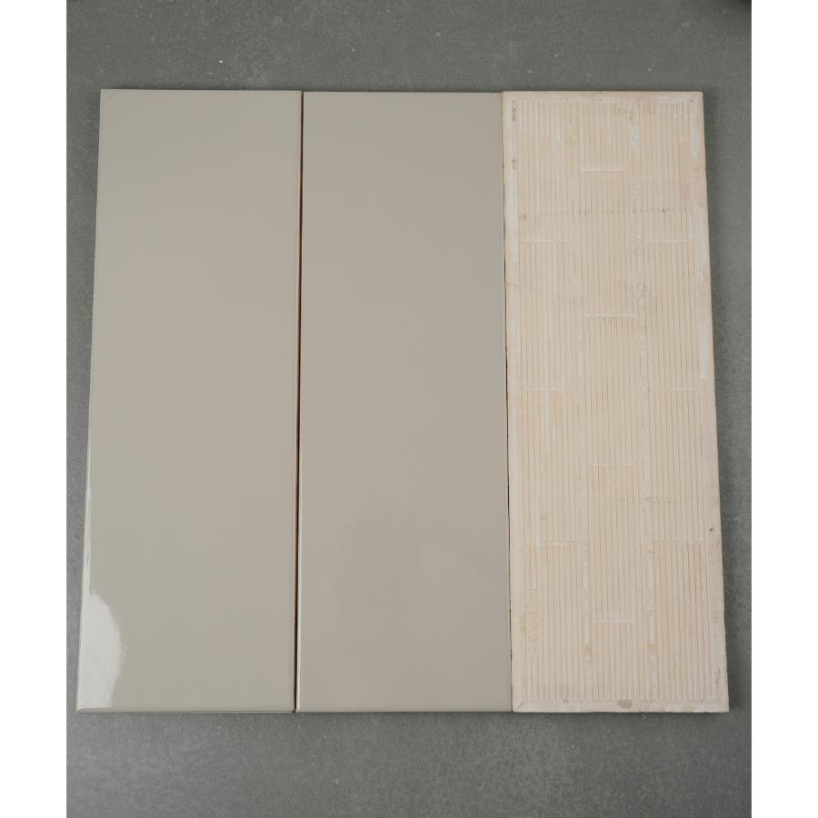 Gạch thẻ xám bóng phẳng KT 150x450mm FA0618P - Daisan Store