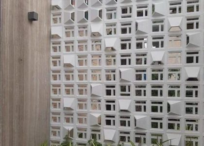 Gạch thông bánh ú gió xi măng  MT-GTG00021