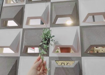 Gạch thông bánh ú gió xi măng  MT-GTG00021