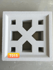 Gạch thông gió xi măng T015 - Daisan Store