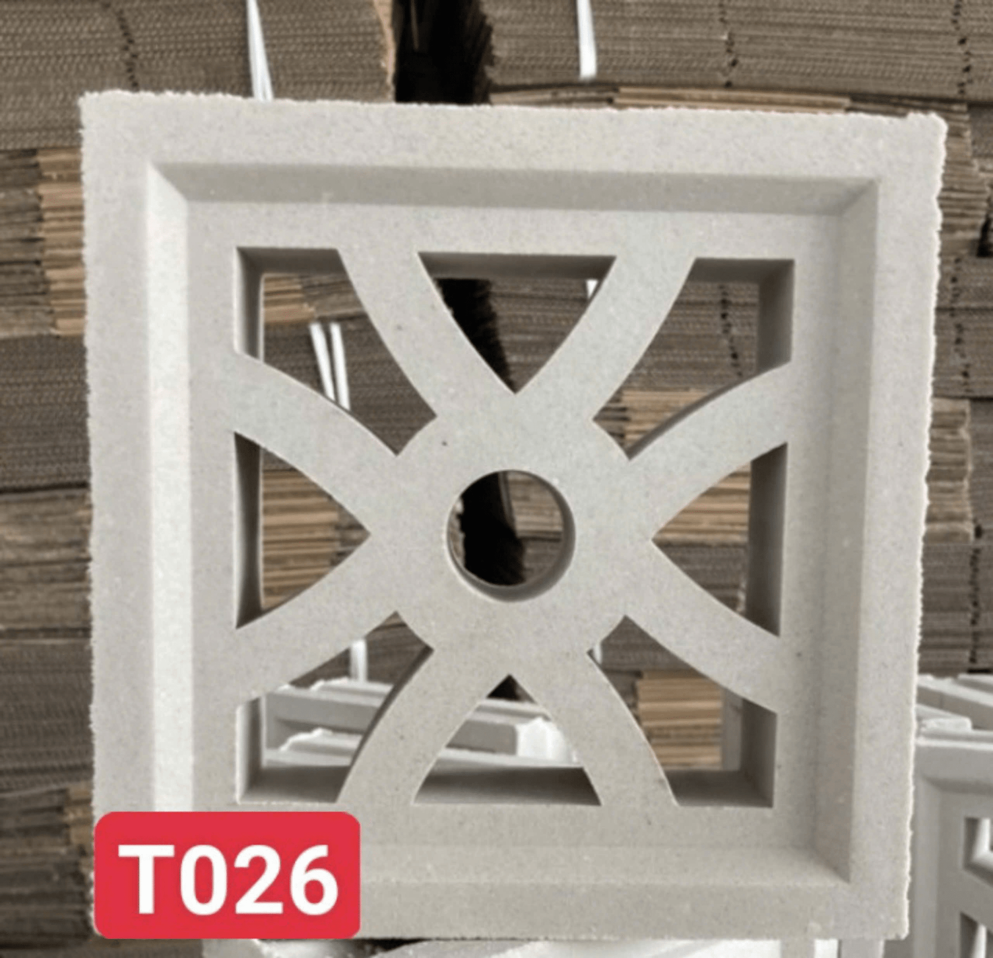 Gạch thông gió xi măng T026 - Daisan Store