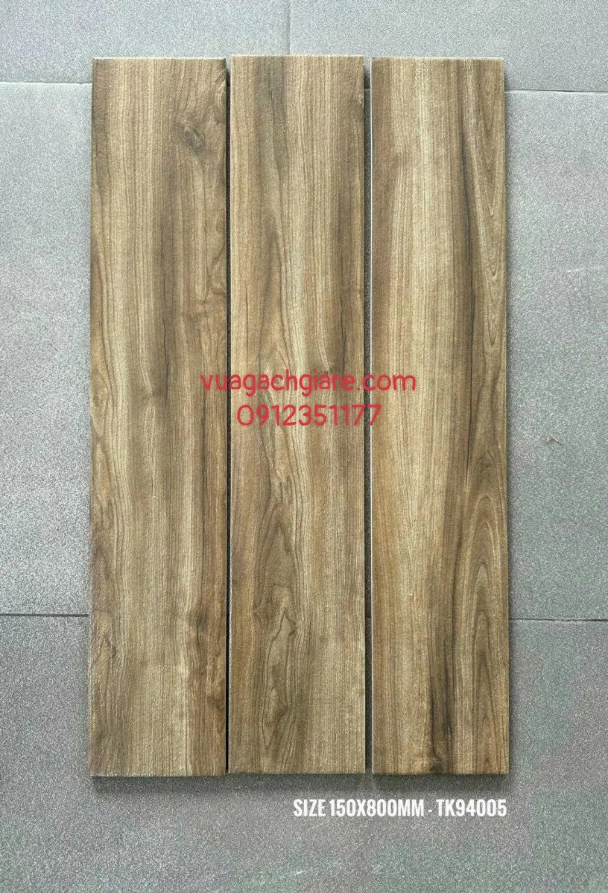Gạch Vân Gỗ 15x80 TAKAO màu nâu - Daisan Store