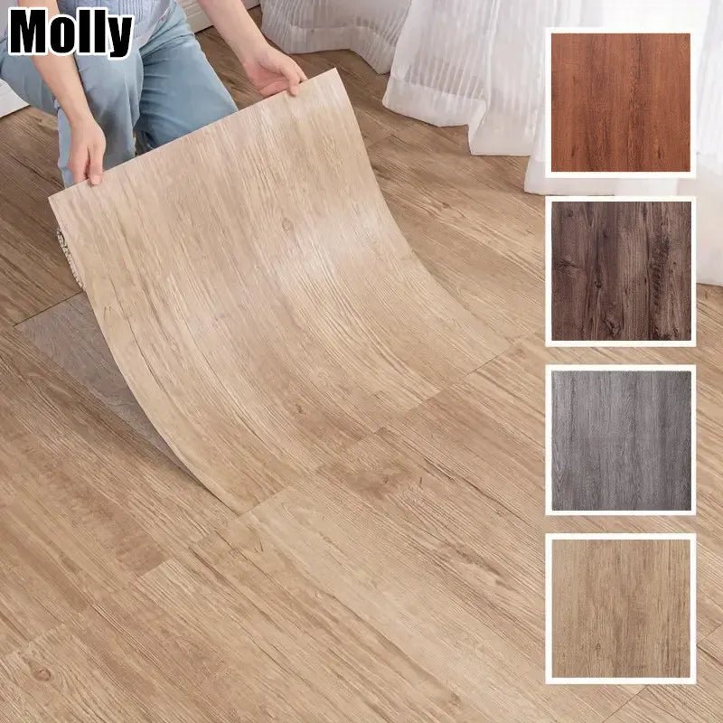 Gạch Vinyl Dán Vân Gỗ Tự Dính 4 10 20 30 Miếng Phòng Khách - Daisan Store