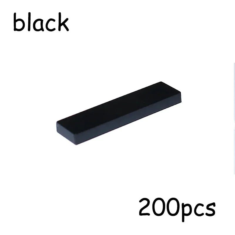 Gạch Xếp Hình Trẻ Em - 200 Miếng Sáng Tạo 1x4 MOC - Daisan Store