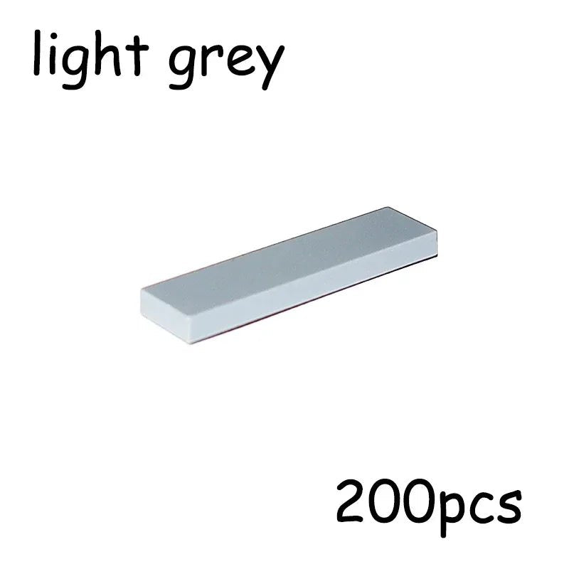 Gạch Xếp Hình Trẻ Em - 200 Miếng Sáng Tạo 1x4 MOC - Daisan Store