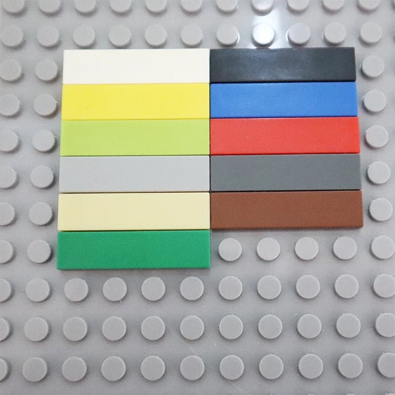 Gạch Xếp Hình Trẻ Em - 200 Miếng Sáng Tạo 1x4 MOC - Daisan Store