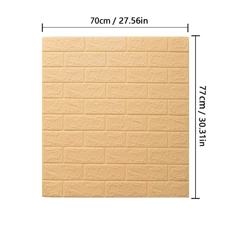 Gạch Xốp 3D Chống Nước - Trang Trí Tường Retro - Daisan Store