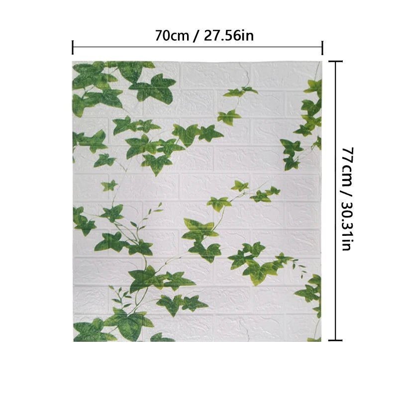 Gạch Xốp 3D Chống Nước - Trang Trí Tường Retro - Daisan Store