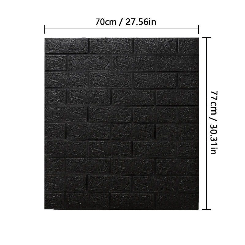 Gạch Xốp 3D Chống Nước - Trang Trí Tường Retro - Daisan Store