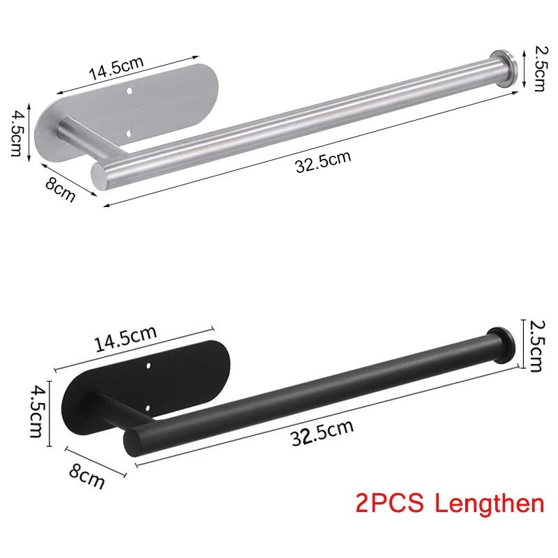 Giá Đỡ Giấy Inox Dán Tường Không Khoan Cho Nhà Tắm - Daisan Store