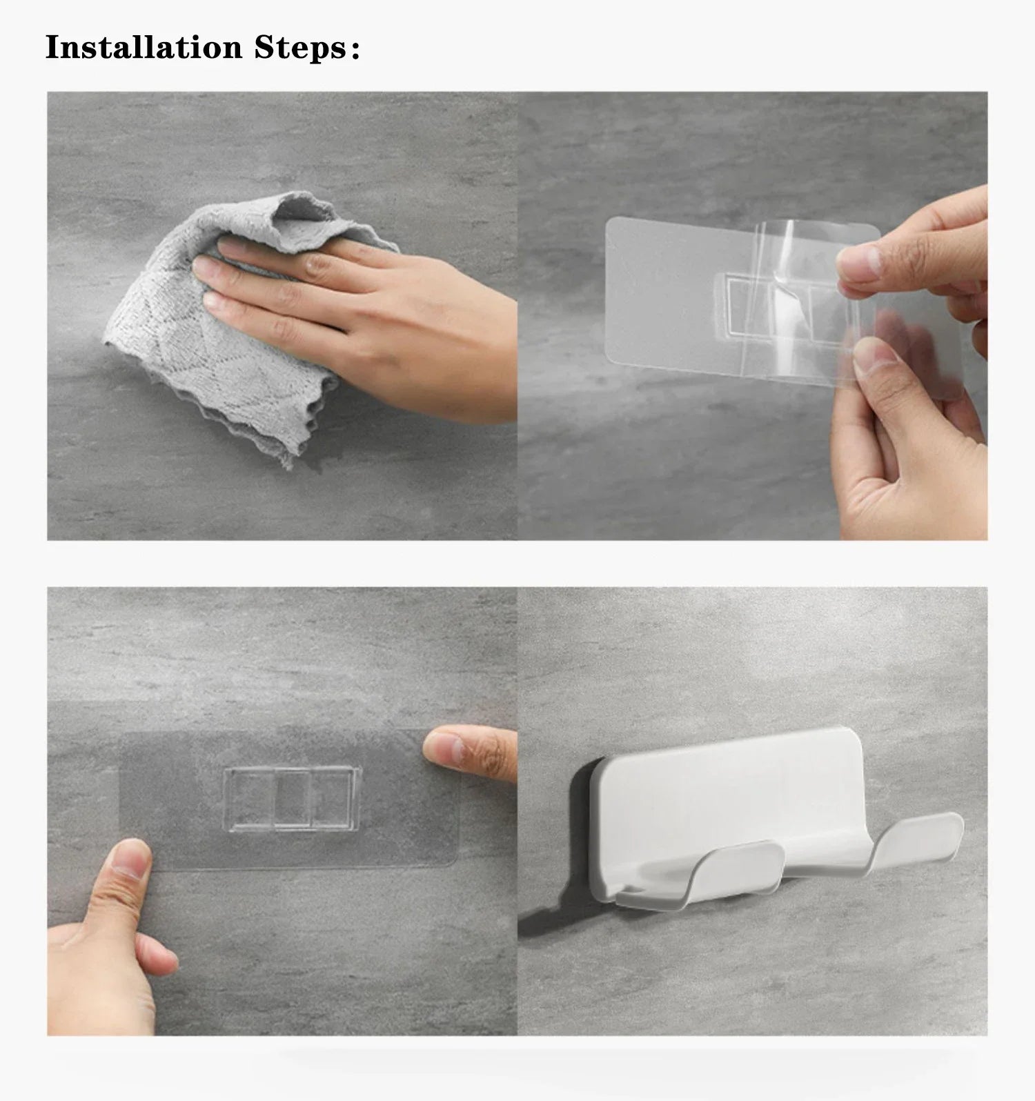 Giá Đỡ Máy Sấy & Máy Duỗi Tóc Treo Tường Nhà Tắm - Daisan Store