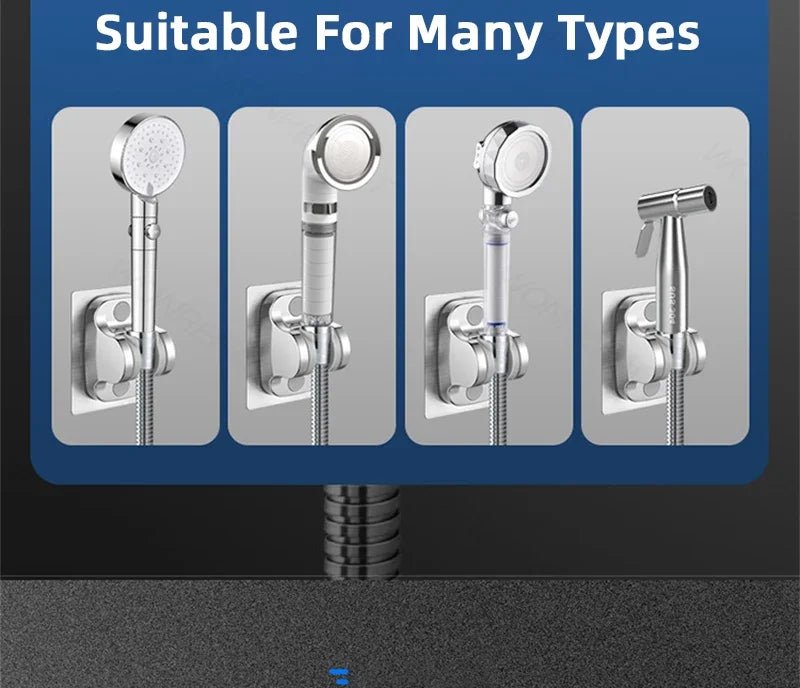 Giá Đỡ Vòi Sen Không Khoan Xoay Ổn Định Tường Tắm - Daisan Store