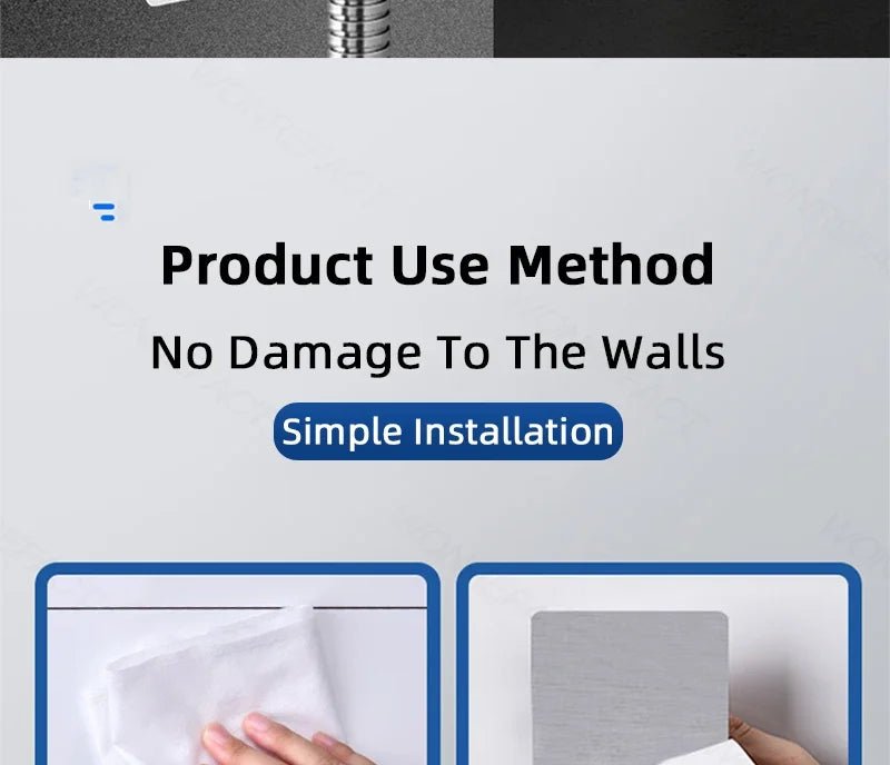 Giá Đỡ Vòi Sen Không Khoan Xoay Ổn Định Tường Tắm - Daisan Store