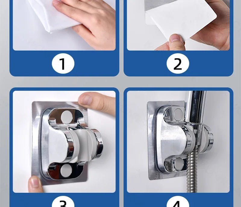 Giá Đỡ Vòi Sen Không Khoan Xoay Ổn Định Tường Tắm - Daisan Store