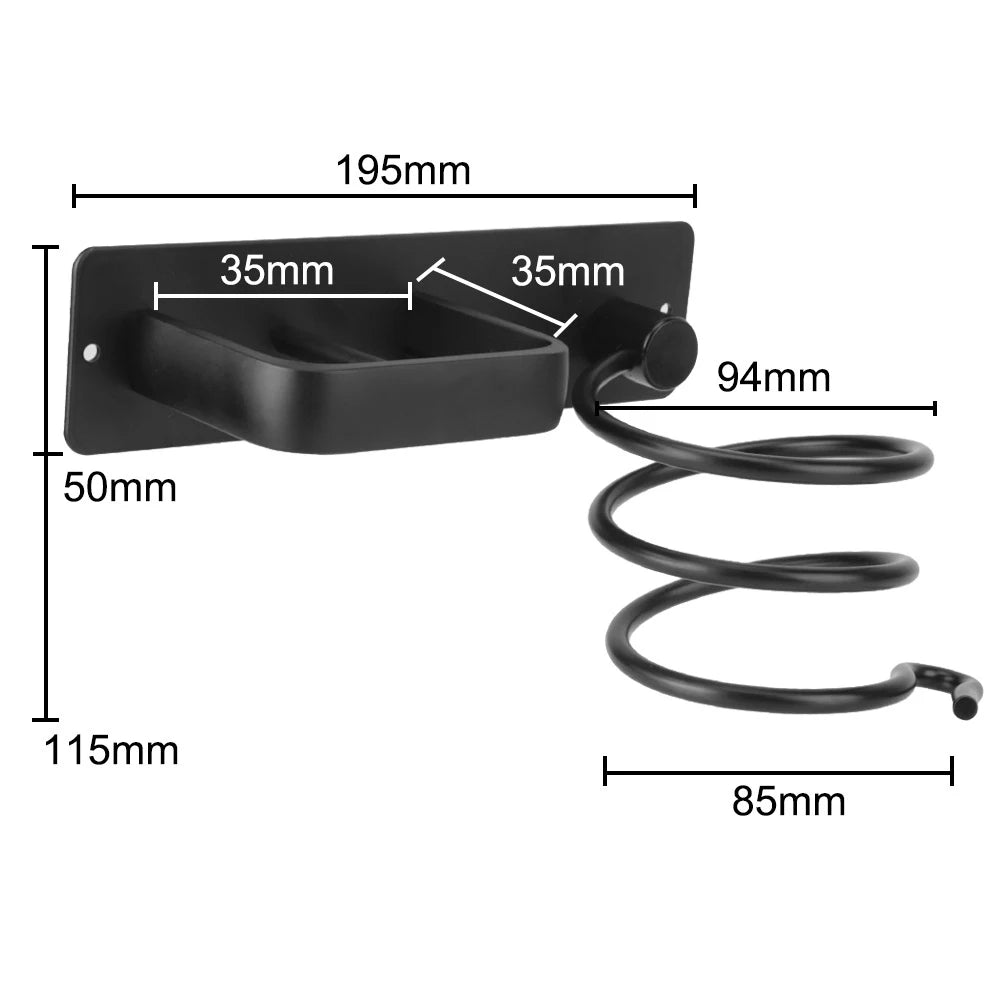 Giá treo máy sấy tóc & kệ lưu trữ tường tiện lợi - Daisan Store