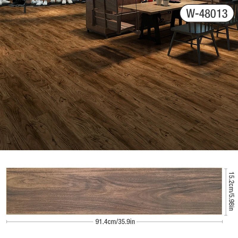 Giấy Dán Sàn Gỗ 3D Dính Tự Dính Dày Trang Trí Phòng Khách - Daisan Store