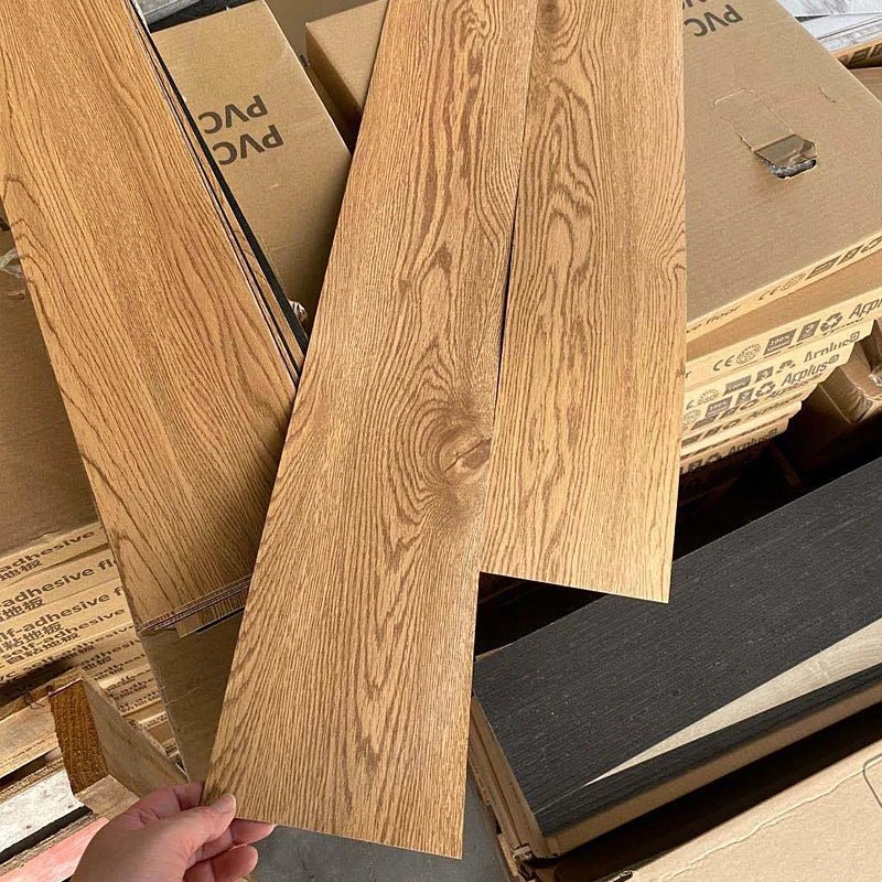 Giấy Dán Sàn Gỗ 3D Dính Tự Dính Dày Trang Trí Phòng Khách - Daisan Store