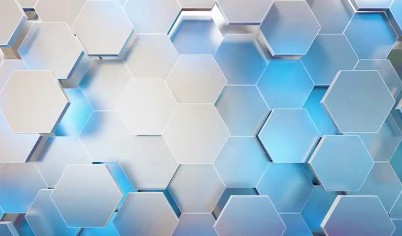 Giay Dan Tuong 3D Geometric Danh Cho Barber Shop Van Phong - Daisan Store