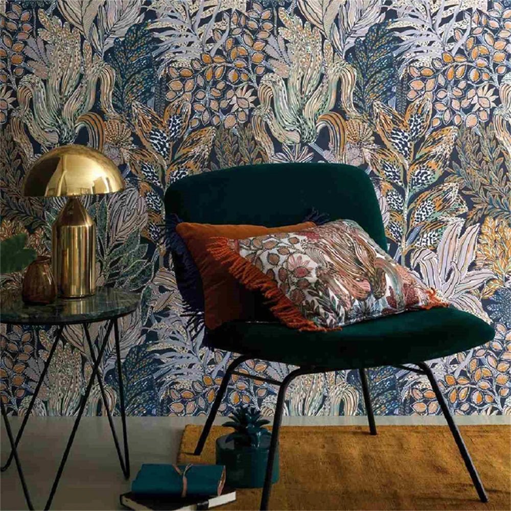 Giấy dán tường 3D san hô cao cấp trang trí khách sạn - Daisan Store