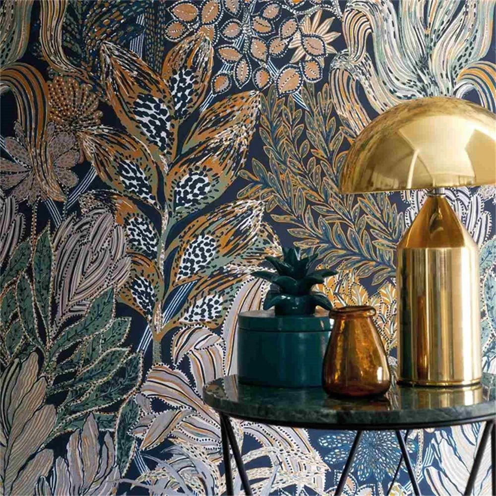 Giấy dán tường 3D san hô cao cấp trang trí khách sạn - Daisan Store