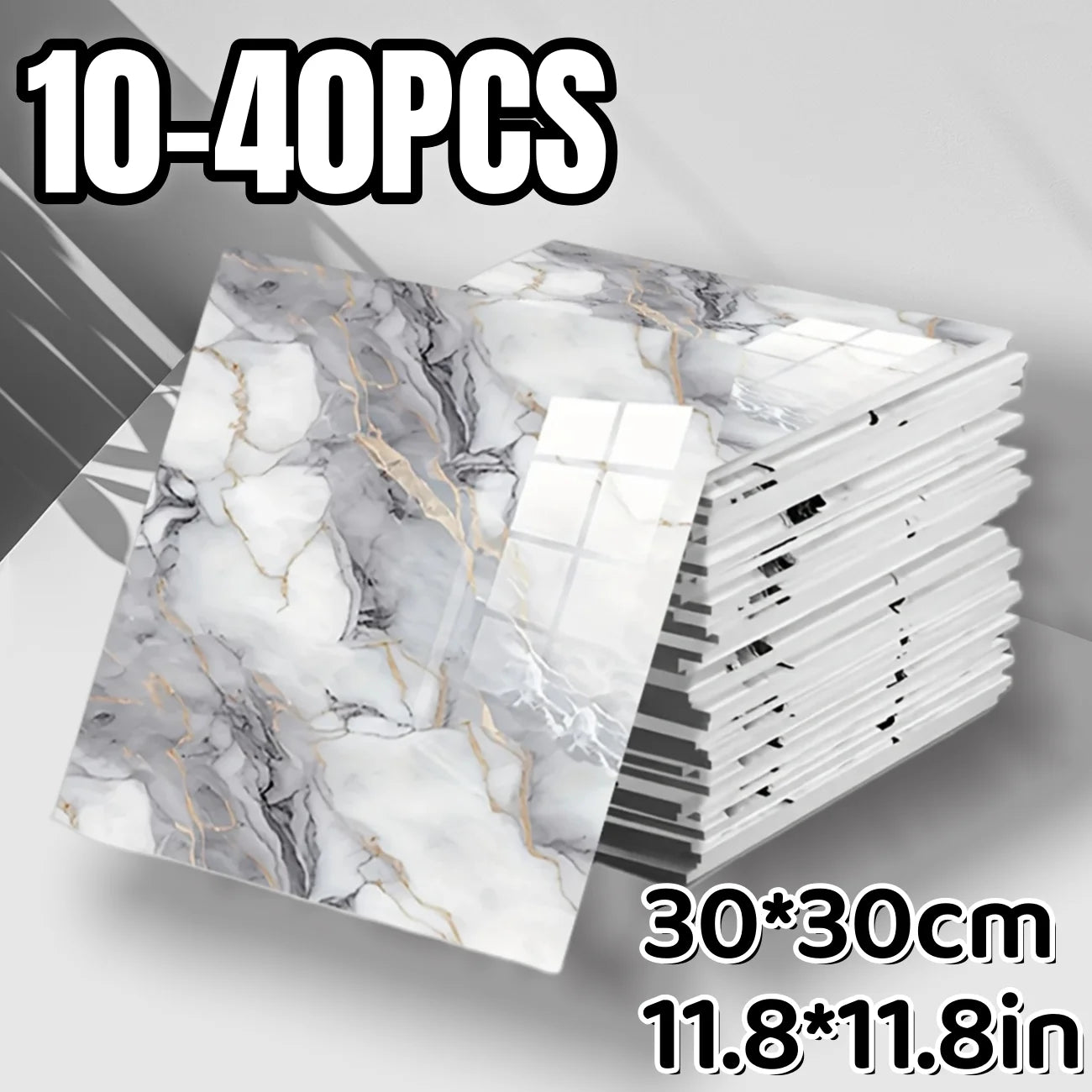 Giấy Dán Tường Foam Marble Dán Tự Dính Phòng Bếp Đẹp - Daisan Store