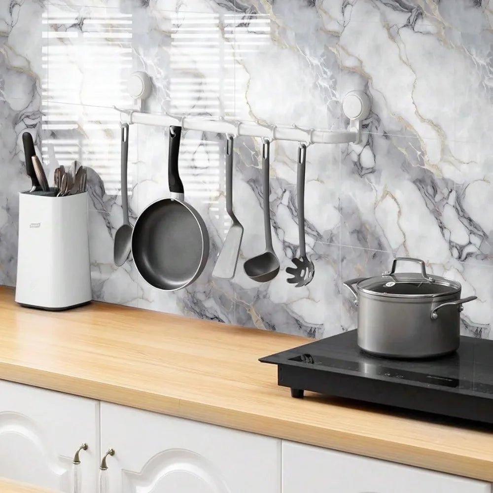 Giấy Dán Tường Foam Marble Dán Tự Dính Phòng Bếp Đẹp - Daisan Store