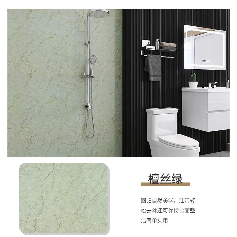 Giay Dan Tuong Marble PVC Dinh 60cm Phong Tam Bep Mat Ban - Daisan Store